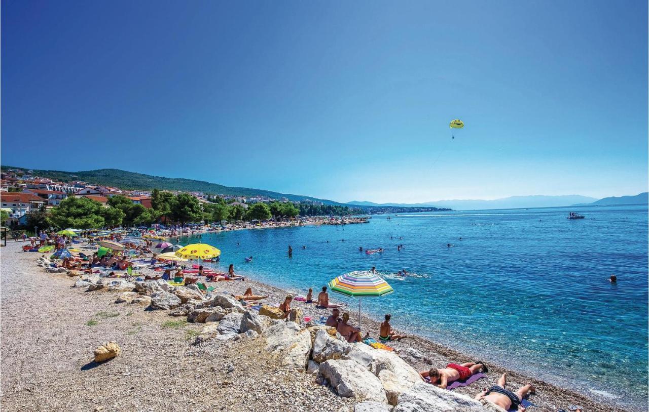 Stunning Apartment In Crikvenica With Wifi Kültér fotó